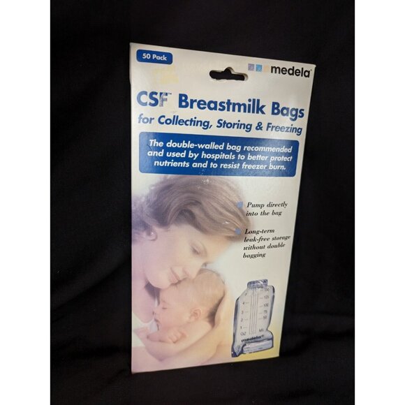 200 Modela Breastmilk Bags (Lot of 4 packages of 50 count bags) NIB - Picture 1 of 7